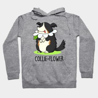 Collieflower Cute Collie Dog Pun Hoodie